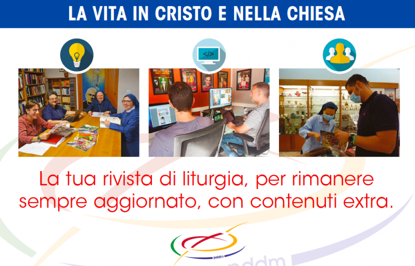 “La vita in Cristo e nella Chiesa”. Rivista utile per le case di spiritualità, comunità, santuari a cura delle Pie Discepole del Divin Maestro